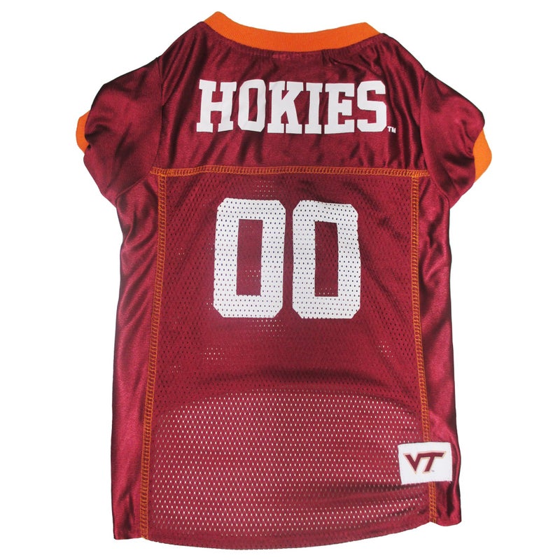 Pets First NCAA College Virginia Tech Hokies Mesh Jersey for DOGS & CATS, Small.Licensed Dog Jersey with your Favorite Football/Basketball College Team - Image 1